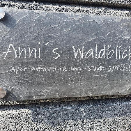 شقة Anni'S Waldblick Burgstadt المظهر الخارجي الصورة