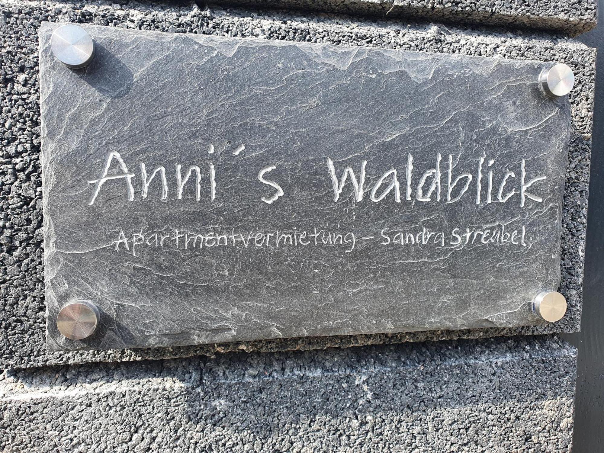 شقة Anni'S Waldblick Burgstadt المظهر الخارجي الصورة